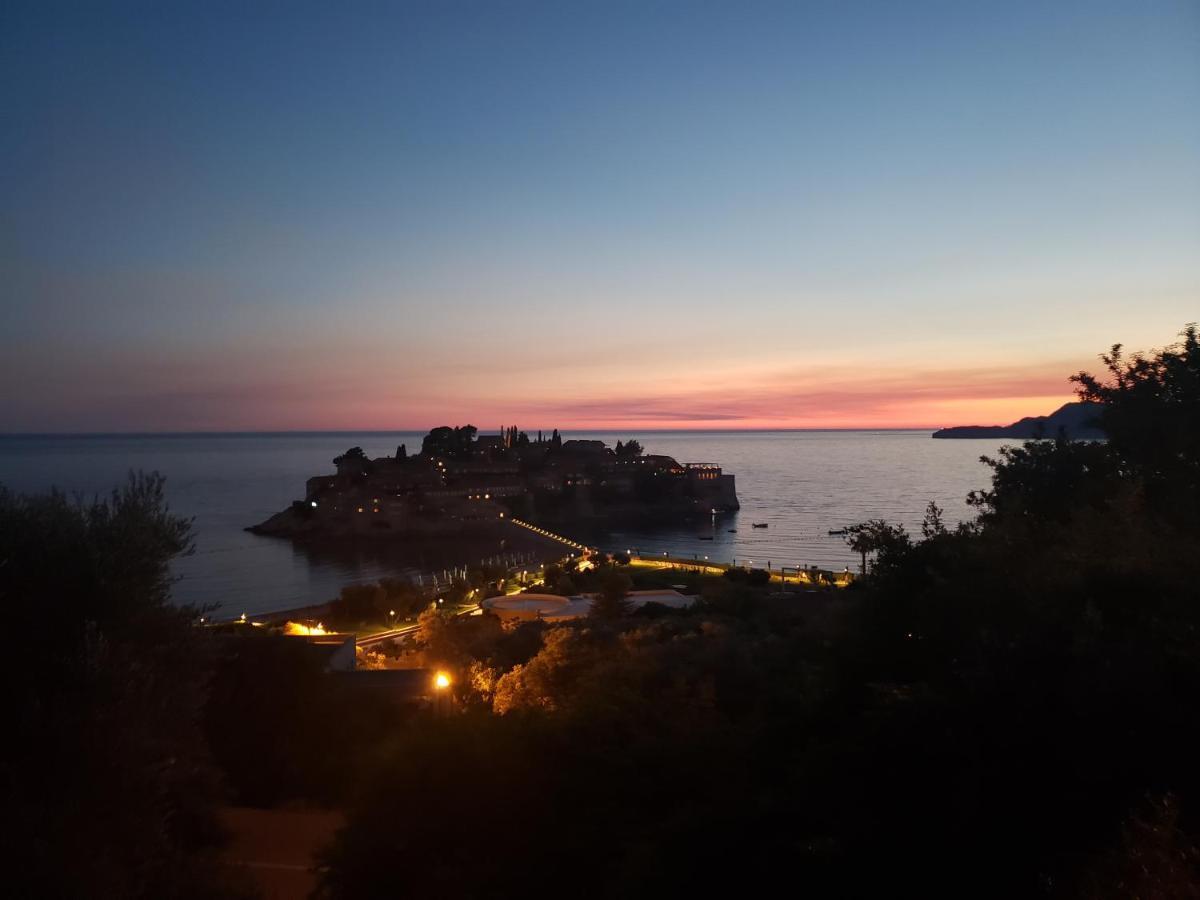 Apartman Rosemary Sveti Stefan Kültér fotó